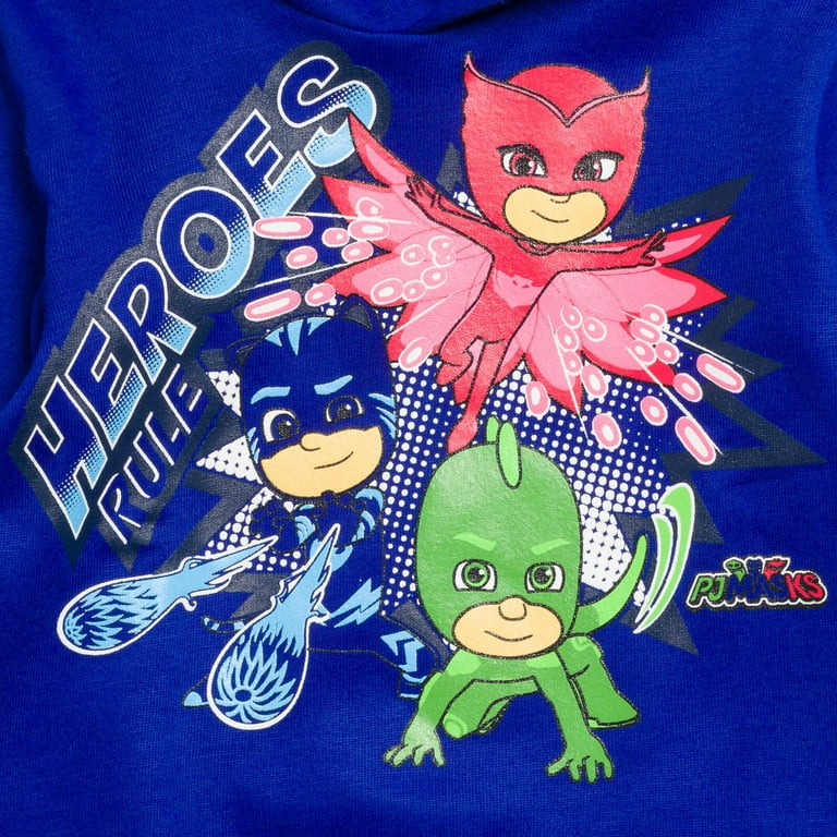 PJ Masks Catboy Owlette Gekko Fleece Pullover Hoodie and Pants