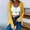Yellow, variant on ZSQDM Womens Solid Button Down Classic V Neck Knit Cardigan Sweater Light Cardigan Sweater for Women Crewneck Soft Loose Fit Basic Knit Pullover Sweaters Top Outfits Sweater Dress for Women（Xl）