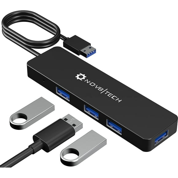 NOV8Tech 13-in-1 USB C to Dual HDMI Hub Adapter Ethernet Docking Station, VGA, Triple Display for MacBook Pro/Air & Type C Laptops, USB C 100W, SD/Micro SD Reader, 3X USB 3