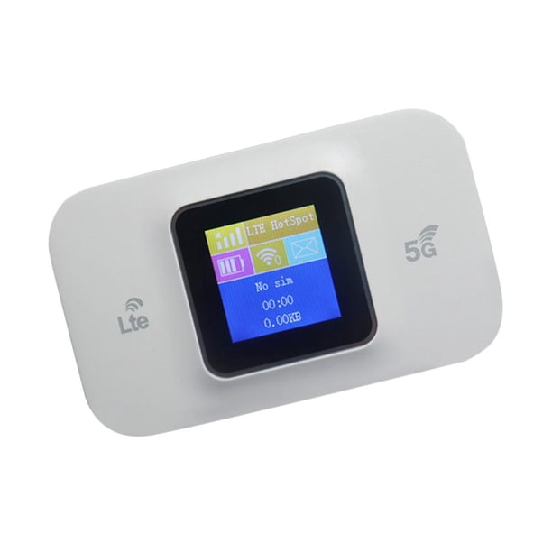 Enrutador WiFi 4G 150Mbps Enrutador de tarjeta SIM 4G Cobertura amplia de batería incorporada de 3000mAh Tmvgtek Para estrenar