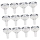 thumbnail image 1 of 12 Piezas Embudos De Aluminio Para Llenado De Botellas, Perfumes, Aceites Esenciales, Productos Químicos De Laboratorio De Ciencias, perfecl Embudo de cosméticos, 1 of 8