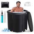 thumbnail image 2 of Ktaxon 105 Gallon Collapsible Bathtub The Ultimate Cold Plunge Tub Inflatable Ice Bath Tub Recovery Bathtub for Athletes, 2 of 7