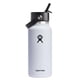 thumbnail image 1 of Botella Hydro Flask Blanca con Boca Ancha y Popote Flexible de 946 ml, Aptas para Lavaplatos, 1 of 4