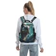 thumbnail image 5 of Yiaed Underwater Dinosaur Shark Print Lightweight Backpack Travel Backpacks Hiking Daypack for Women Men, 5 of 5