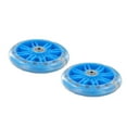 thumbnail image 2 of Roues de Trottinette LED pour Enfants 110mm Lumières FLASH Cascade Poussoir Roulements ABEC Bleu, 2 of 9