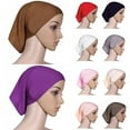 thumbnail image 1 of Muslim Women's Hijab Underscarf Stretchable Soft Short Head Scarf Bonnet Cap Head Wear, 1 of 3