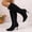 Black, variant on Women Pointed Toe Side Zipper Stiletto Knee High Boots Solid Color Faux Suede Elegant Fall Winter Boots Multi Color US Size 4.5 To 8.5 Khaki