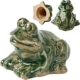 thumbnail image 2 of Darzheoy Toilet Bolt Caps, Decorative Toilet Bolt Covers, Ceramic Cute Frog Covers Toilet Bolts Bathroom Decor Easy installation, 2 of 7