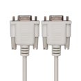 thumbnail image 2 of Methold Universal 1,5/3/5M F/F Serial RS232 Cable de módem nulo a DB9 FTA conexión cruzada 9 pines COM convertidor de Cable de Juegos de teclado y mouse para computadora 5m y blanco 5m, 2 of 6