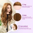 thumbnail image 4 of Cabeza Maniquí Neverland Belleza y Salud de 28" con 80% Cabello Humano, 4 of 9