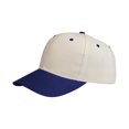 thumbnail image 1 of Top Headwear Pro Style Twill Cap - Natural / Royal TOP HEADWEAR Gorra de béisbol, 1 of 1