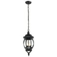 thumbnail image 4 of Nuvo 60-896 - Central Park - 3 Light - 20" - Hanging Lantern - w/ Clear Beveled Glass, 4 of 15