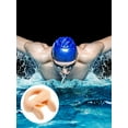 GIXUSIL Reusable Silica Gel Swimming Nose Clips for Children, Adults