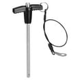 thumbnail image 1 of Unique Bargains T Handle Lock Pins, 15/64' Pin Dia. 3-35/64' Usage Length Stainless Steel Push-Button Quick Release Pin, 1 of 5