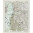 thumbnail image 2 of USGS 12x14 White Modern Wood Framed Museum Art Print Titled - Illinois Missouri Alto Pass Quad - USGS 1922, 2 of 4