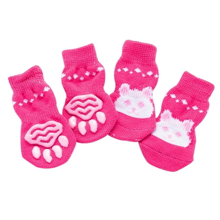 

Pet Dog Socks Pet Anti-scratch And Anti-dirty Suitable For Medium Pets Shoes Non-slip Four Seasons Breathable Soft