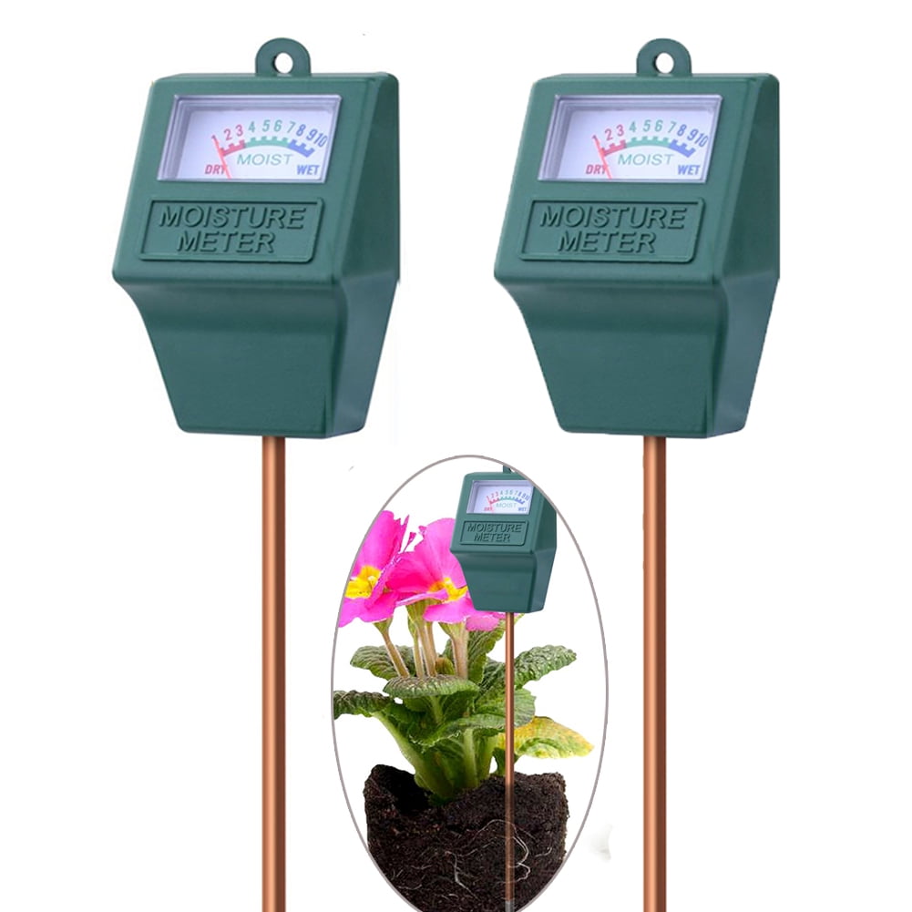 Cheers.US 2Pcs/Set Soil Moisture Meter, Plant Moisture