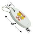 thumbnail image 4 of Hey Arnold! Football Head Floating Keychain Oval Foam Fishing Boat Buoy Key Float, 4 of 4