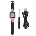 thumbnail image 1 of Reloj inteligente para niños, teléfono, resistente al agua, videollamadas de alta definición, reloj inteligente con rastreador para niños, color rosa, 1 of 14