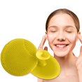 thumbnail image 4 of Ygjytge Cepillos De Limpieza Facial De Silicona Mini Cepillo De Masaje Con Champú Para Bebés (Amarillo) Ygjytge Para estrenar, 4 of 4