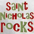 thumbnail image 3 of CafePress - Saint Nicholas Rocks Women's Long Sleeve T Shirt - Women's Long Sleeve Graphic Casual T-Shirt, 3 of 4