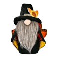 thumbnail image 1 of Thanksgiving Plush Gnome, Fall Plush Elf Doll Ornament, Large Handmade Elf Figurine Decor For Thanksgiving Autumn Desktop Ornament1pcsblack, 1 of 5