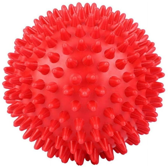 Spiky Massage Balls, 7.5cm/9cm Muscle Soreness Massager Ball, Spiky for Deep Tissue Back Massage, Rubber Balls for Pain Relief & Plantar Fasciitis