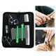 thumbnail image 4 of Juego de 5 tijeras profesionales para cortar el pelo, tijeras de peluquería, tijeras de entresacar y peine, herramienta de peluquería, 4 of 12