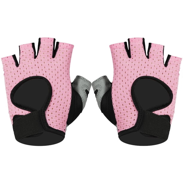 Guantes de entrenamiento transpirables, guantes de fitness sin dedos