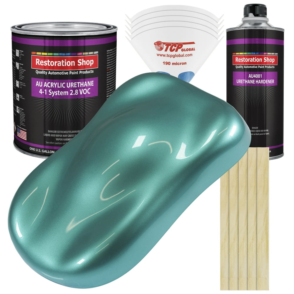 Restoration Shop Gulfstream Aqua Metallic Acrylic Urethane Auto Paint