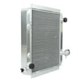 thumbnail image 3 of 3 Row Full Aluminum Radiator For 1958-1984 Toyota Land Cruiser FJ40 FJ45 Series L6, 3 of 10
