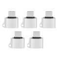 thumbnail image 4 of VGEBY Type‑C Adapter,Type‑C To USB2.0 Adapter,5Pcs Type‑C Male To USB2.0 OTG Adapter Portable Data Converter Computer Accessory, 4 of 8