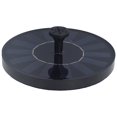 thumbnail image 2 of Fuente solar de 7 V y 1,4 W, 150 l/h de flujo, alta eficiencia de conversión, fuente de agua solar flotante con 6 boquillas, 2 of 14