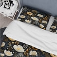 thumbnail image 4 of Designart "Essence Of Artistic Florals XVI" White Floral Bedding Covert Set - Cottage Bed Set With 2 Shams, 4 of 5