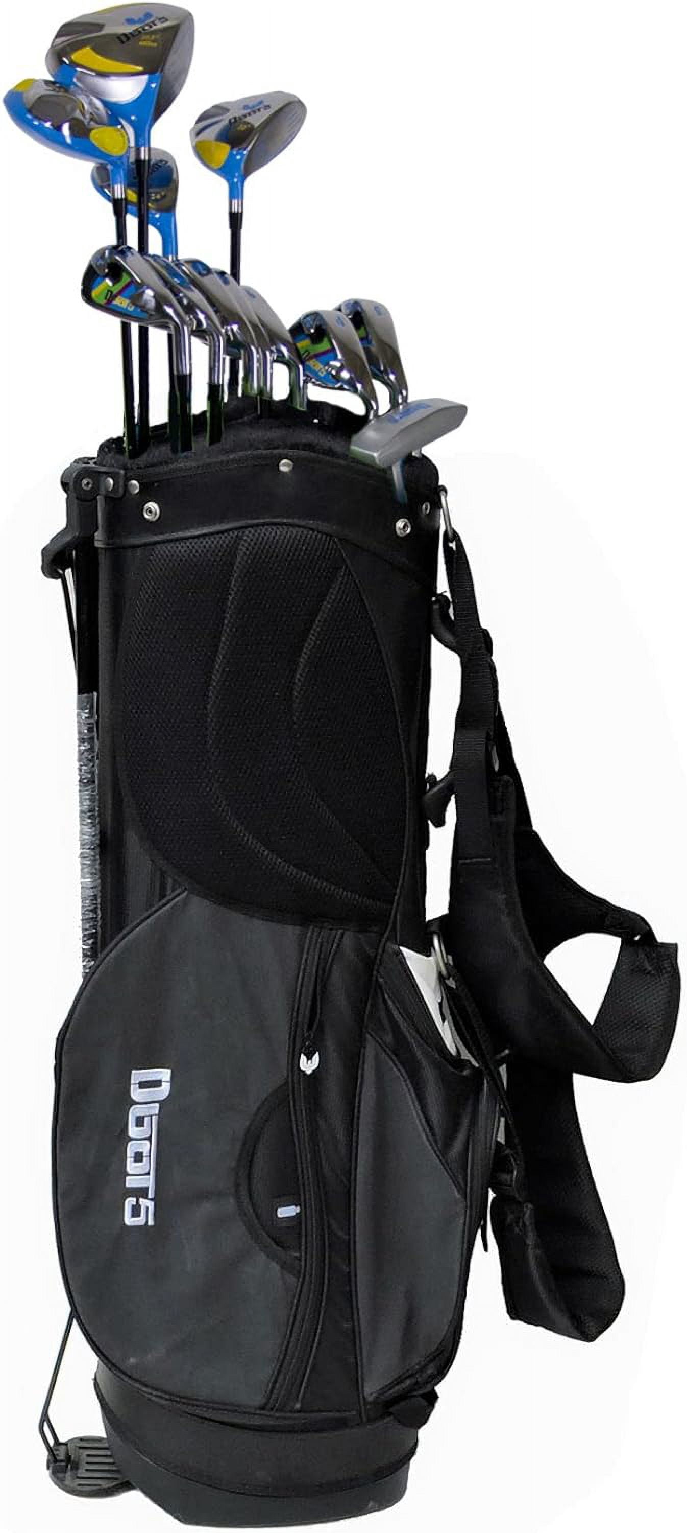 Dbot5 Hail Mary Stainless Metal New Golf Club Set, 3 Drivers, Right-Handed, Gift for Men