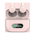 thumbnail image 3 of Open-Ear Earbuds, Clip-On Headphones, Flexible Joint Design, Button Controls, Lightweight Comfort, Stable Fit with Attachable Ear Grips, Expansive Drivers for Clear Sound,Pink, 3 of 9