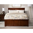 thumbnail image 4 of Madison Platform Bed with Matching Foot Board with Twin Size Urban Trundle Bed in Multiple Colors and Sizes, 4 of 9