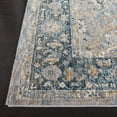 thumbnail image 3 of Safavieh Valencia Renae Medallion Polyester Area Rug, Light Gray/Blue, 8' x 10', 3 of 11
