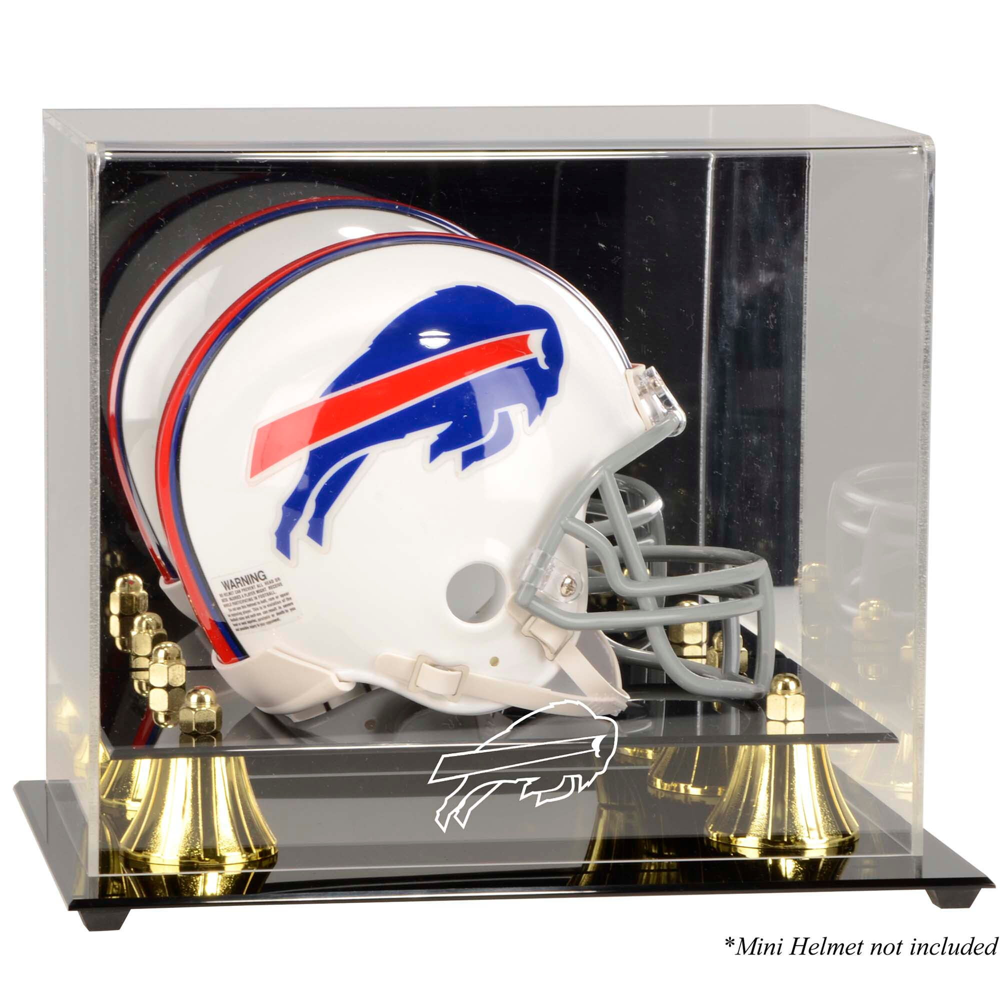 Detroit Lions Golden Classic Mini Helmet Display Case