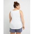 thumbnail image 2 of Hanes Tri-Blend Tank Top  Originals Womens Sleeveless Shirt Light Plus Size 2x-4x, 2 of 4