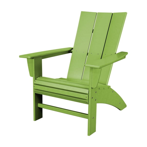 POLYWOOD Modern Curveback Adirondack Chair