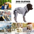 thumbnail image 4 of Suéter para perros ropa cálida para perros Material suave para perros pequeños medianos y extragrandes mascotas Hugtrwg Para estrenar, 4 of 8