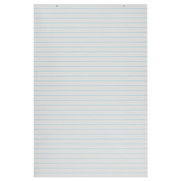  Pacon 3052 Primary Chart Pad, 1in Short Rule, 24 x 36, White,  100 Sheets : Chart Tablets : Office Products