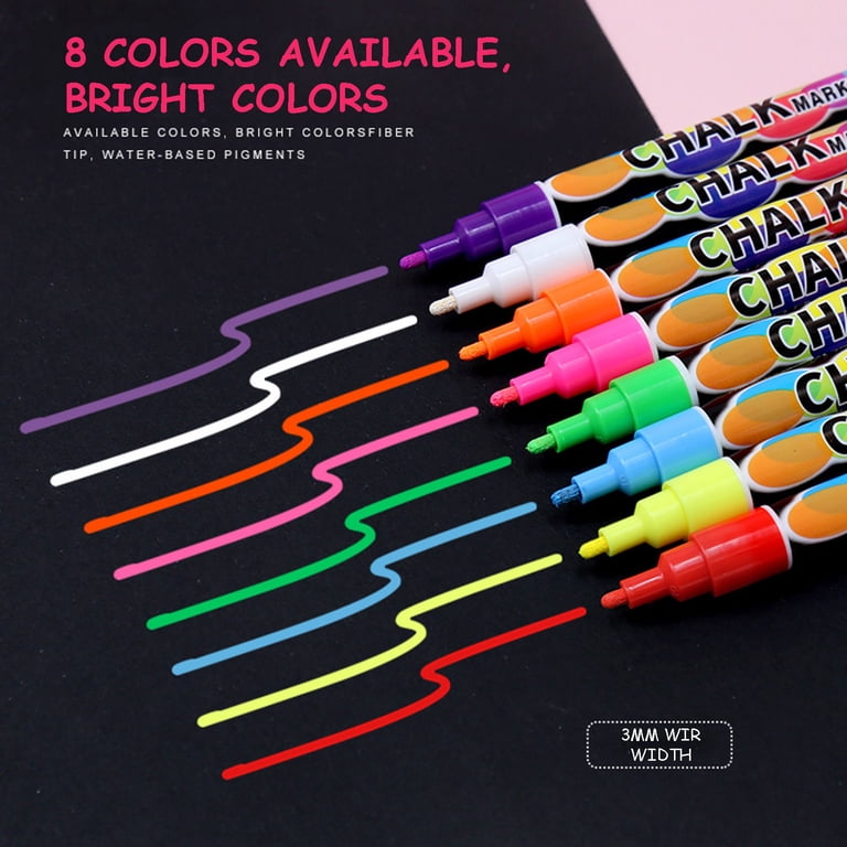 chalkboard pens to write on mirrors