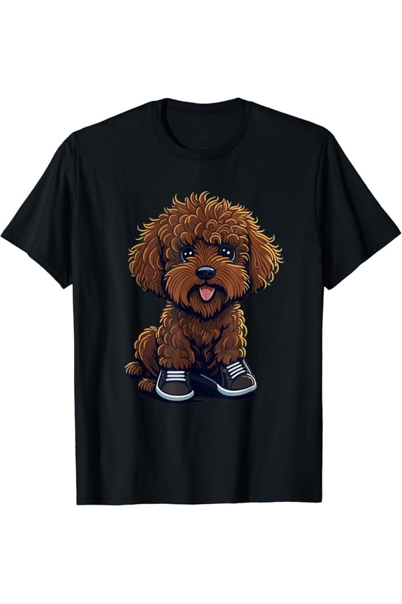Mini Golden Doodle Accessories Shoes Dog Mini Goldendoodle T-Shirt