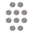 thumbnail image 2 of Billuyoard Manteles individuales para de comedor, resistentes y duraderos, antideslizantes, de amplia aplicación, redondos, color gris claro Gris claro 10Conjunto, 2 of 6