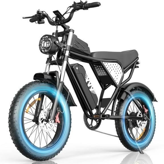 1500W 48V 20Ah Removable Battery Mountain Bike,Mtb Electric Dirt Bike for Adults 20"x4.0 Fat Tire Full Suspension off-Road Bike UL2849