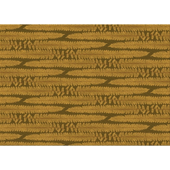Ahgly Company Indoor Rectangle Patterned Dark Bronze Brown Area Rugs, 8' x 12'