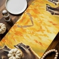 thumbnail image 2 of Fall Forest Table Runner, Autumn Thanksgiving Kitchen Dining Table Decoration for Home Party Decor 13x72 Inches, 2 of 9