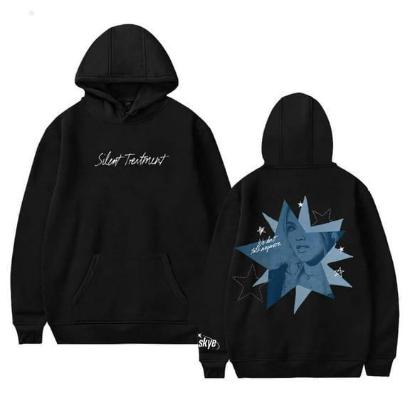 Freya Skye Silent Treatment Hoodies Women Men Casual Long Sleeve Sweatshirt Clothes